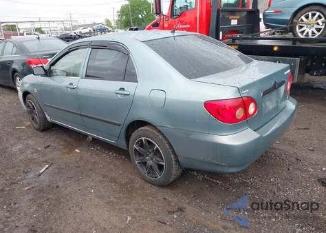 2006 Toyota Corolla Ce из США, поврежденный, VIN 2T1BR32E36C624785